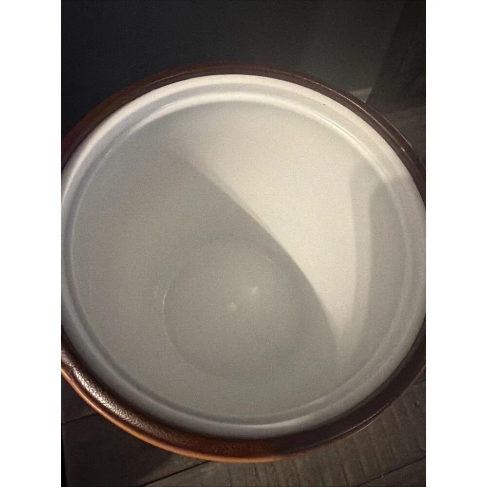 George Briard ︱Ice Bucket︱NEW︱MCM︱Vintage︱w/ Tags︱Brown Leather︱USA